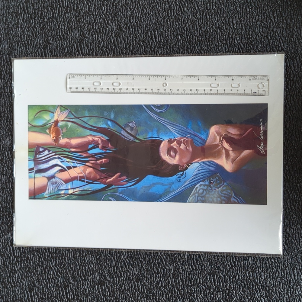 Signed print from artist Gabe Leonard